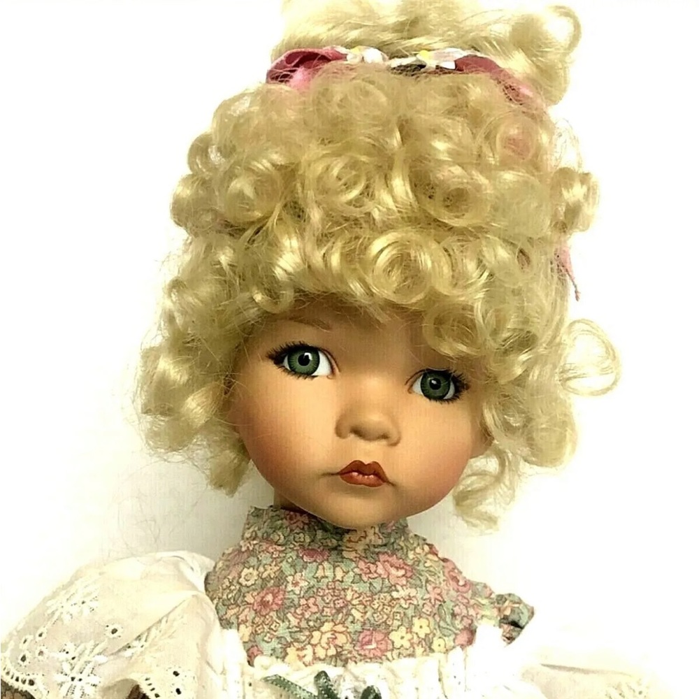 Dianna Effner's Mother Goose Mary Mary Quite Contrary 15" Doll By Knowles VTG